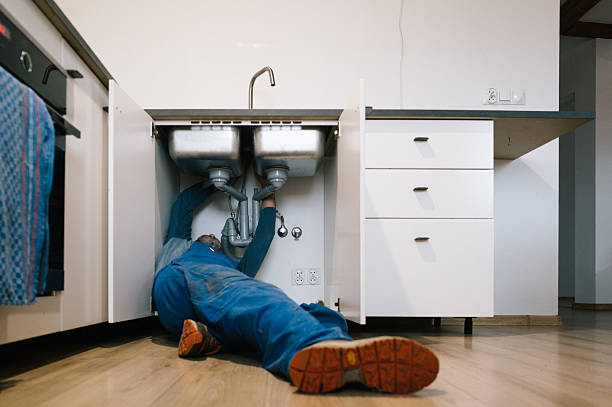 Professional Leak Detection technician working in Kannapolis, NC